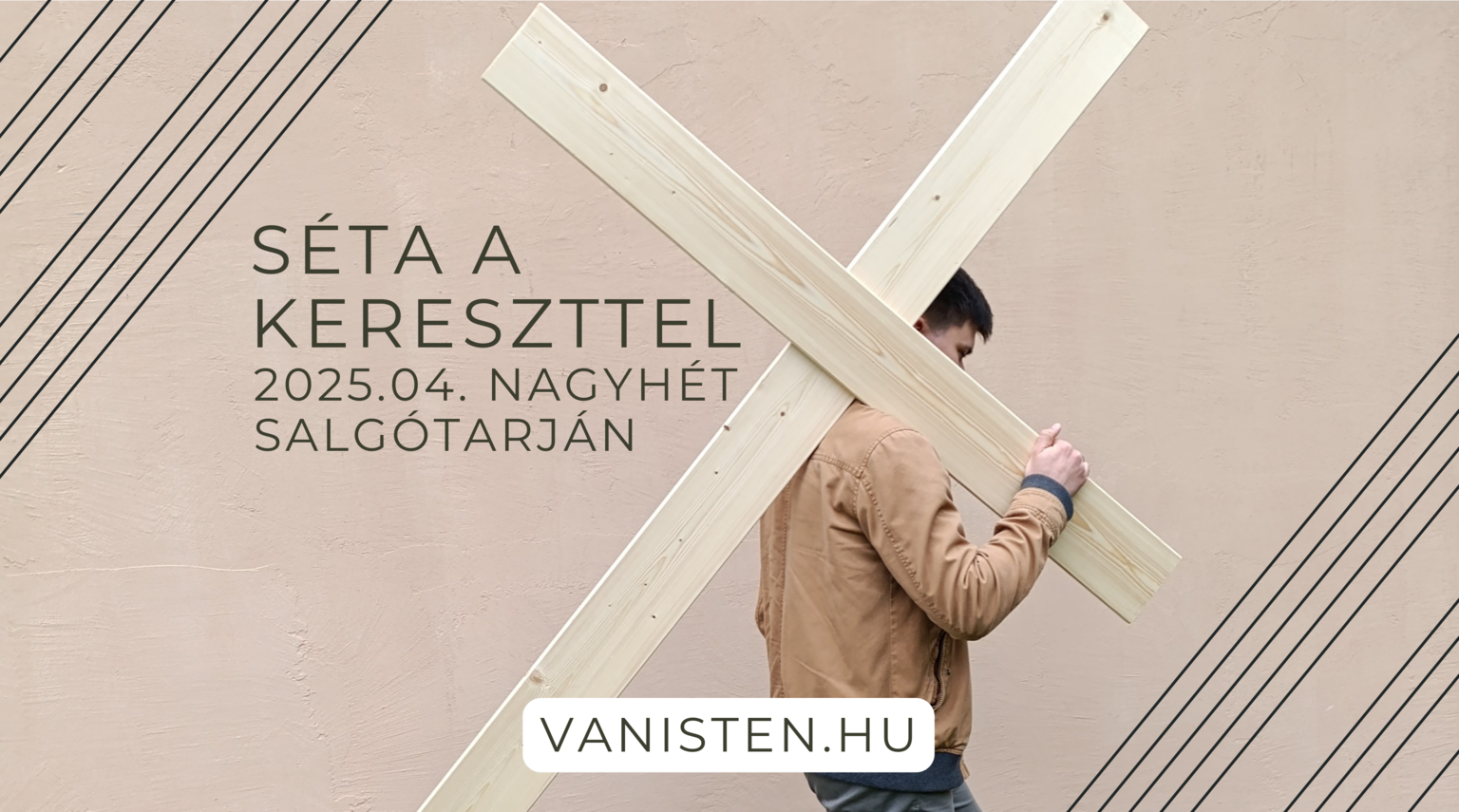 Egy szál kereszttel a városban